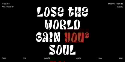 WR Tired Eyes Font Poster 3