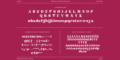 Ramolia Font Poster 14