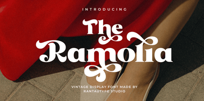Ramolia Font Poster 1