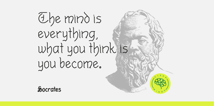 MO Calolden Font Poster 5