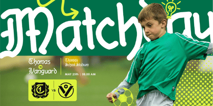 MO Calolden Font Poster 6