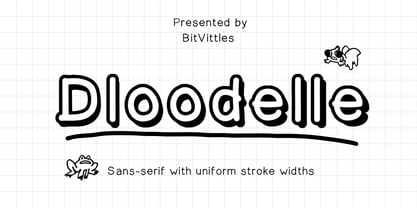 Dloodelle Font Poster 1