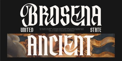 Zentras Font Poster 3