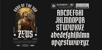 Zentras Font Poster 6