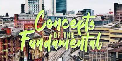 Blacknight Script Font Poster 3