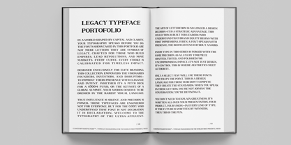 Valtherion Font Poster 6