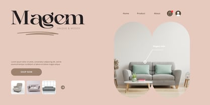 Casko Luxury Font Poster 9