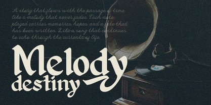 Qimorla Font Poster 3