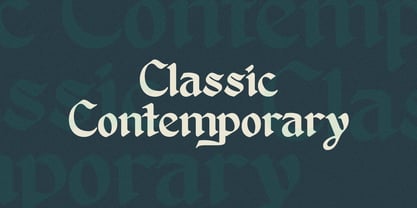 Qimorla Font Poster 5