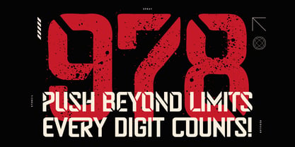 Rexo Font Poster 3