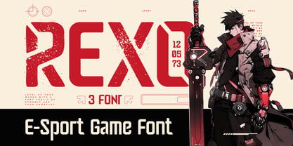 Rexo Font Poster 1