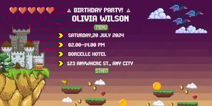 Bitbeam Font Poster 3