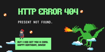 Bitbeam Font Poster 6