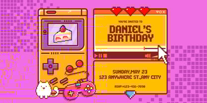 Bitbeam Font Poster 4