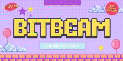 Bitbeam Font Poster 1