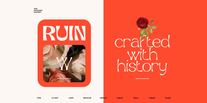 Opulent Ascend Font Poster 2