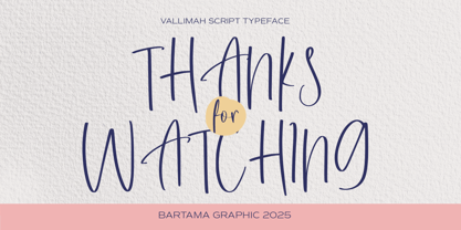 Vallimah Font Poster 11