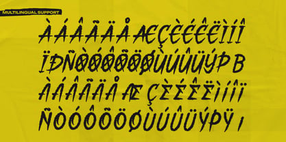 Noise Plays Font Poster 11