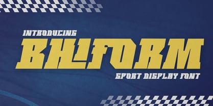 Bhiform Font Poster 1