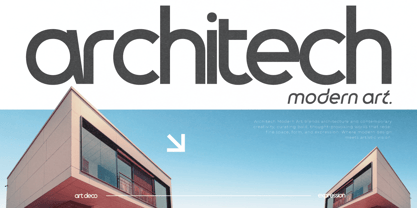 Boncei Font Poster 7