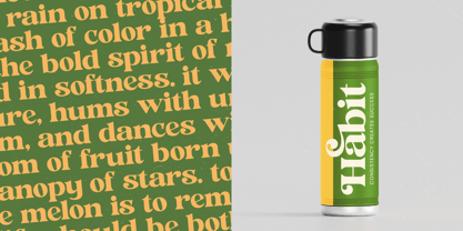 Jungle Melon Font Poster 7