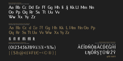 Averilsad Font Poster 5