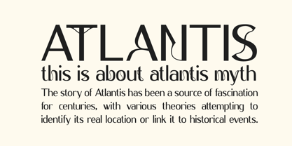 Averilsad Font Poster 4