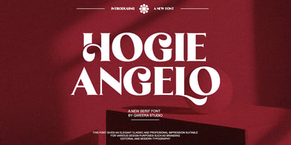 Hogie Angelo Font Poster 1