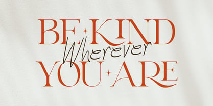 Roze Belinda Font Poster 8