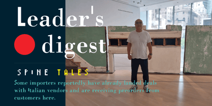 YT Accelerate Font Poster 3