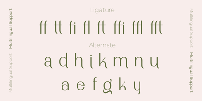 Angkel Font Poster 5