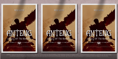 Age Of Tacimat Font Poster 8