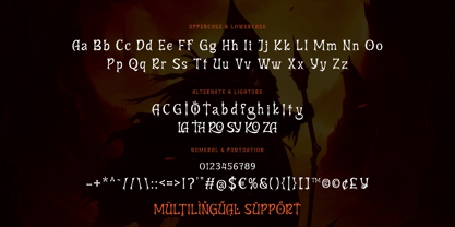 Age Of Tacimat Font Poster 9