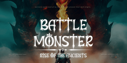 Age Of Tacimat Font Poster 5