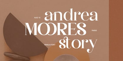 Panila Font Poster 5