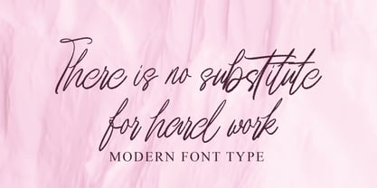 Simphony of Earth Font Poster 2