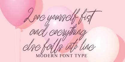 Simphony of Earth Font Poster 3