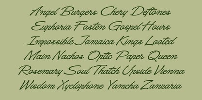 Signaturide Font Poster 2