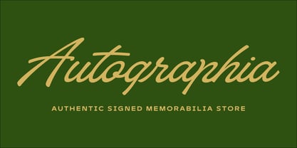 Signaturide Font Poster 7