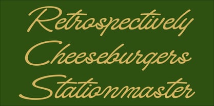 Signaturide Font Poster 3