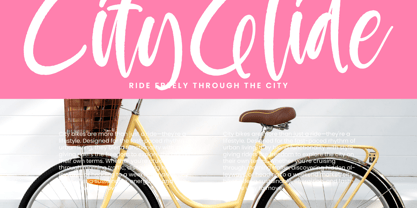 Apricot Bubbles Font Poster 8