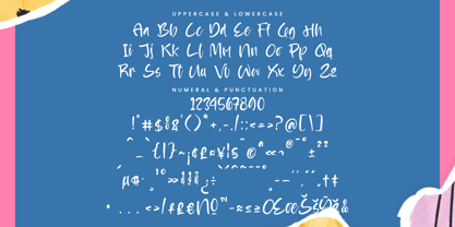 Apricot Bubbles Font Poster 14