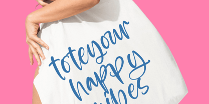 Apricot Bubbles Font Poster 10