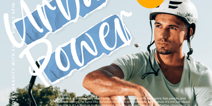 Apricot Bubbles Font Poster 4