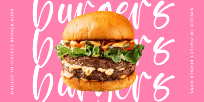 Apricot Bubbles Font Poster 6