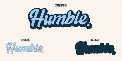 Simpson Font Poster 4