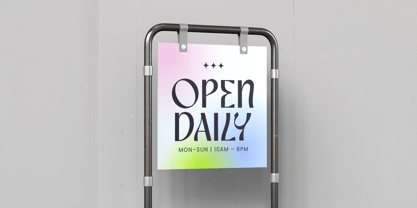 Magvix Font Poster 12