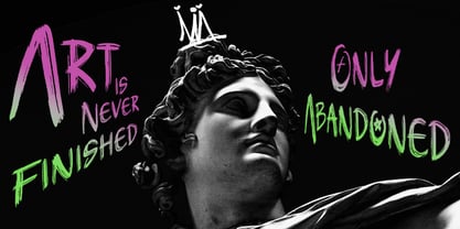 Phoenix Martyr Font Poster 2