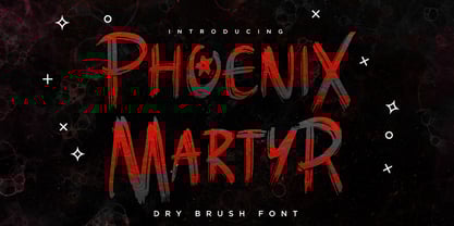 Phoenix Martyr Font Poster 1
