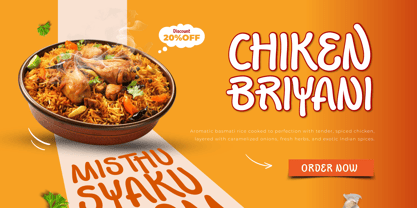 Tooh Byawin Font Poster 2